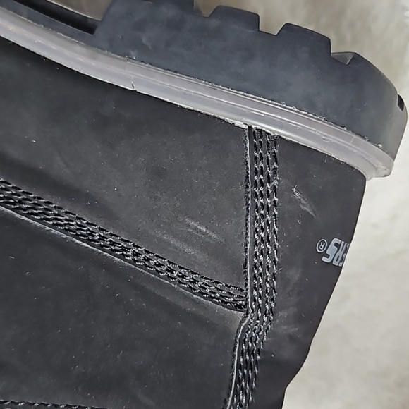 Sketcher's Boys Mecca Boots Black Size 2.5 - Picture 9 of 10